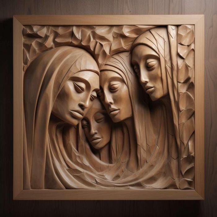 نموذج ثلاثي الأبعاد لآلة CNC 3D Art 